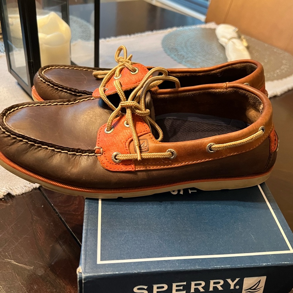 Leather Sperry Top-Sider